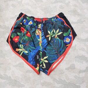 Nike Shorts Womens Medium Multicolor Lined Dri-Fit Drawstring Running Outdoors
